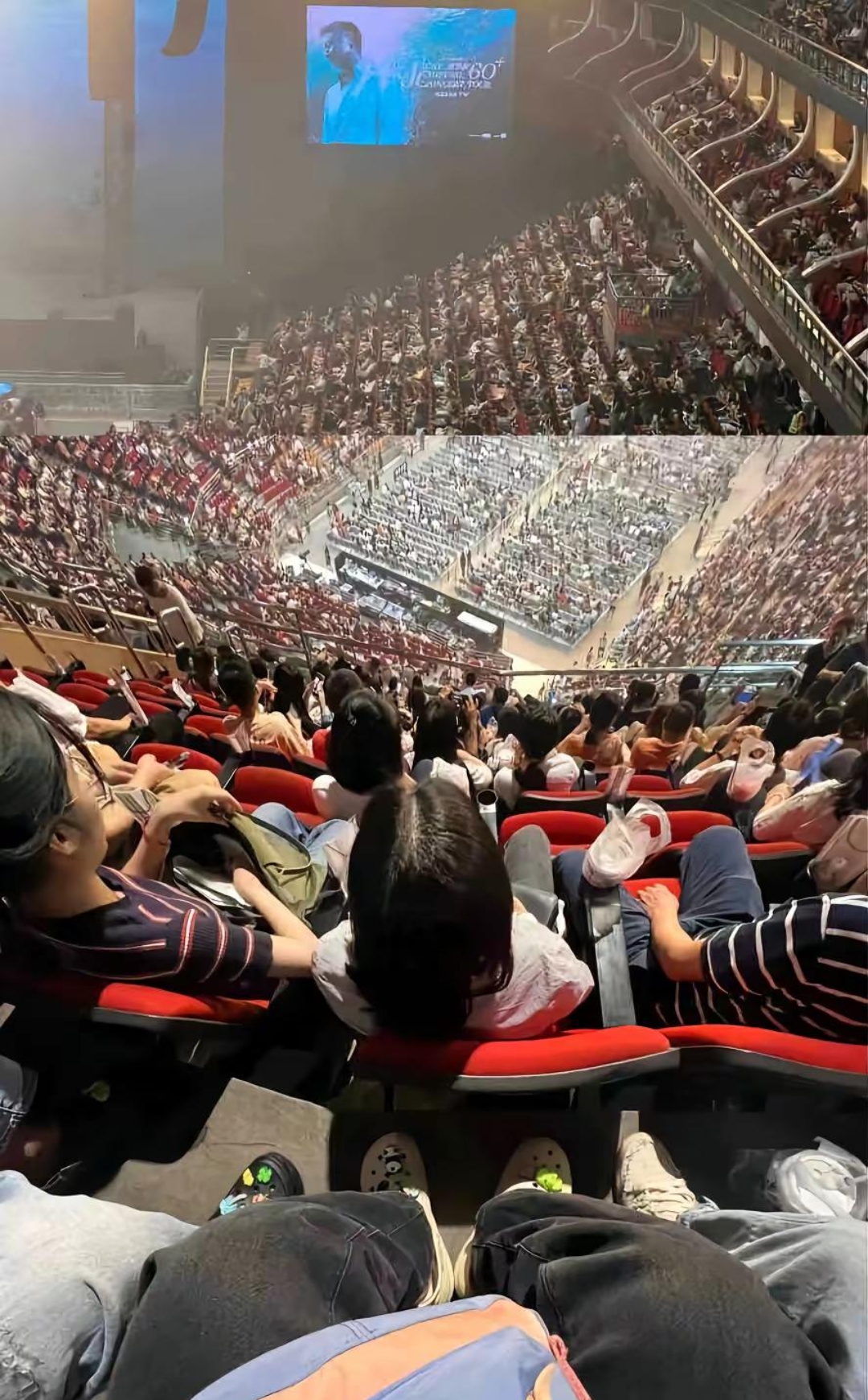 体育场馆沸腾,观众欢呼雀跃 体育场馆沸腾,观众欢呼雀跃