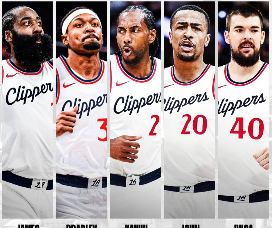 包含快船新季阵容调整，小卡领衔球队迎战雄鹿的词条