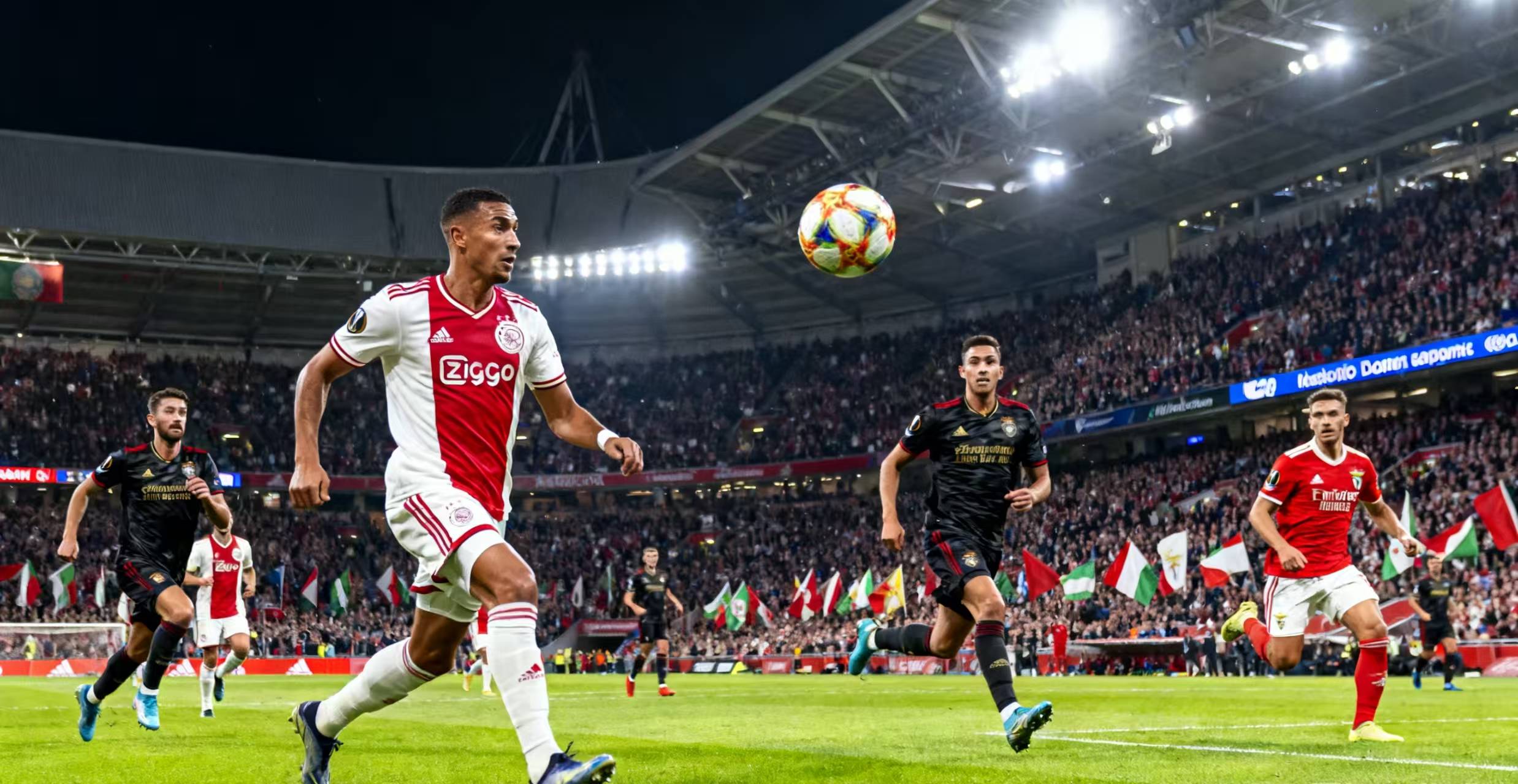 包含阿贾克斯球员集中注意力备战明日比赛，决心争胜的词条